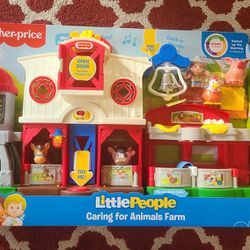 Little People Caring For Animals Farm Set 