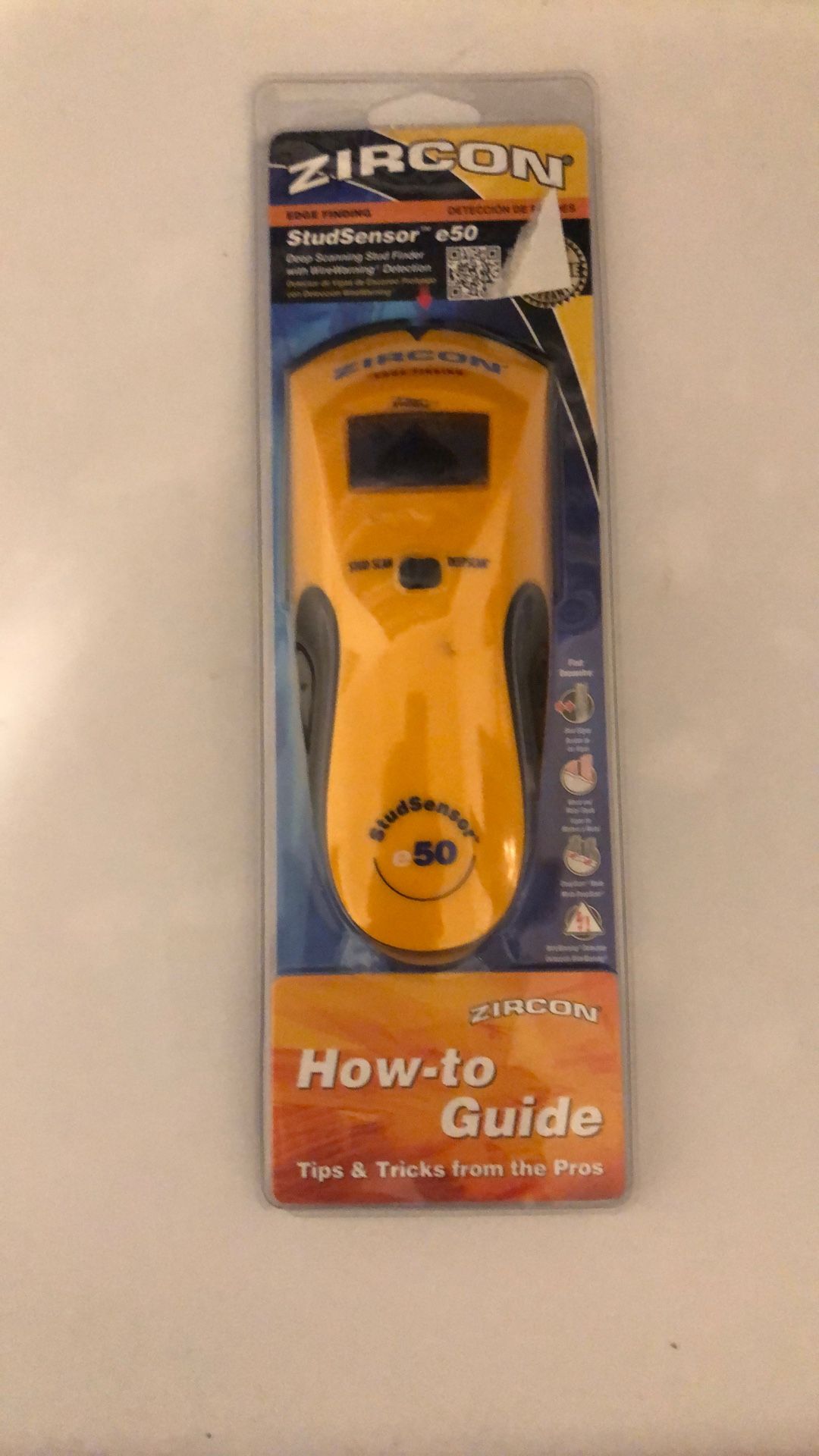 Stud Sensor e50 Electronic Stud Finder New In The Box Unopened