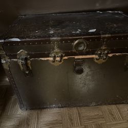 Antique Trunk Metal