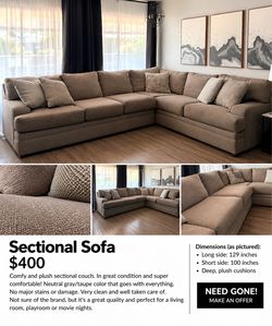 Sectional couch