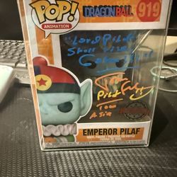 Emperor Pilaf Signed Funko Pop