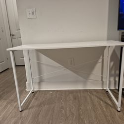 Large DESK and LEATHER CHAIR