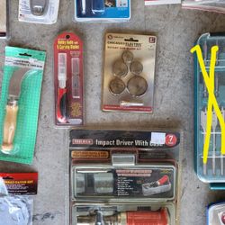  (New) Tools Lot (50 pc) Sell Separately or Together  - starting at $2