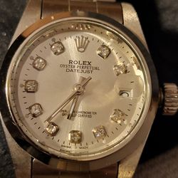 Ladies Rolex oyster perpetual datejust watch