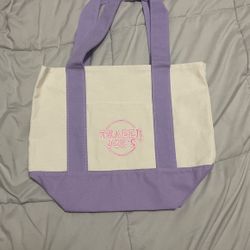 Trader Joe’s Pastel Purple Tote Bag