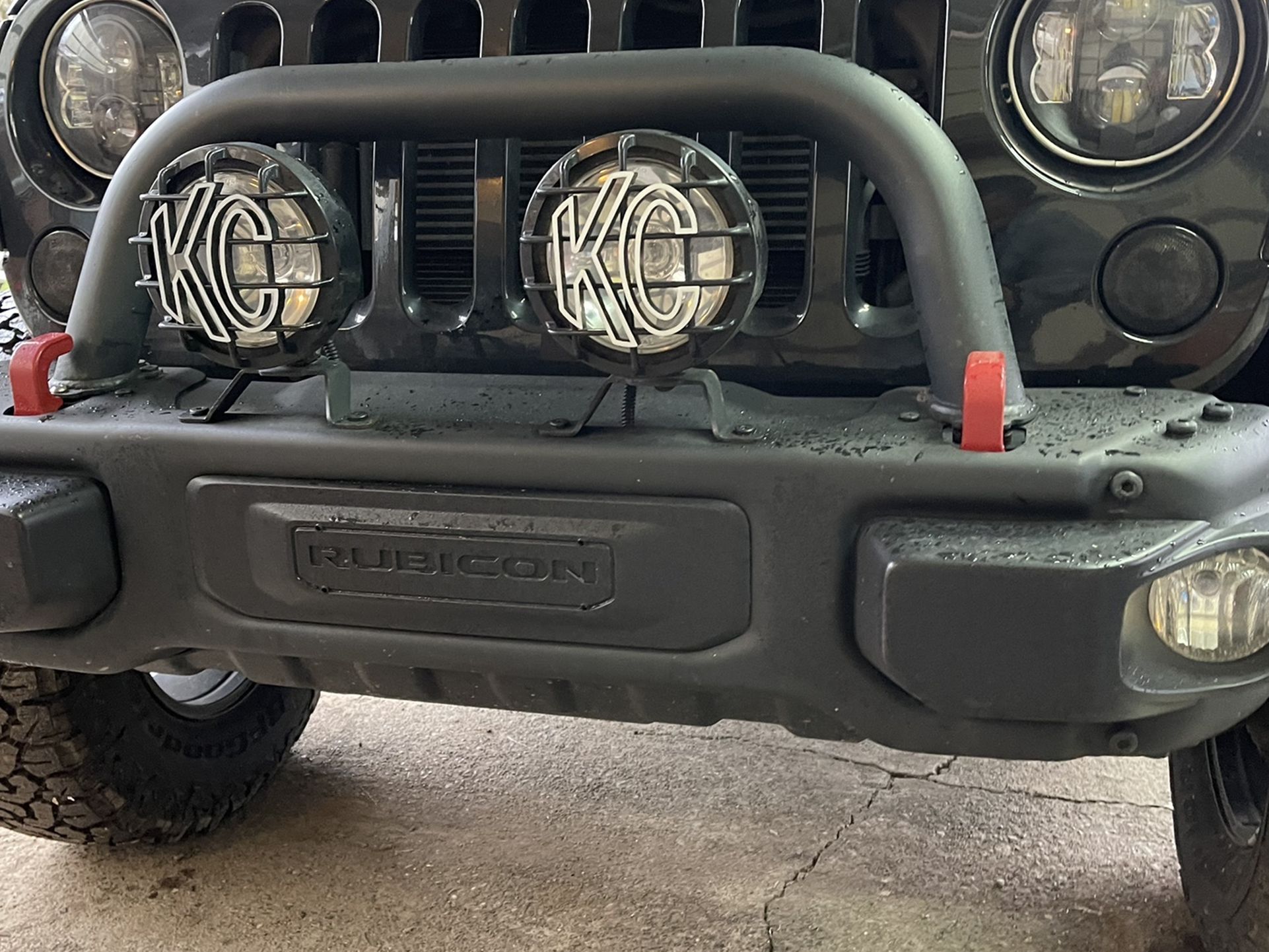 Jeep Wrangler Rubicon 10th Anniversary Steel Bumper Set