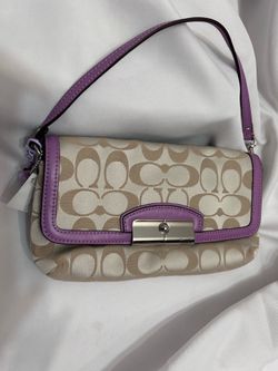 COACH Vintage Signature Flap bag.