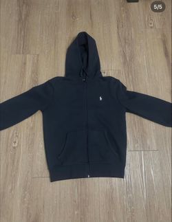 Polo Zip Up Hoodie