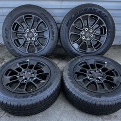 Toyota TRD OEM 20” Rims And Tires