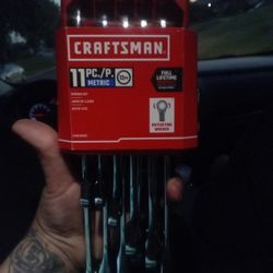Craftsman 11 Piece Metric Wrench Set