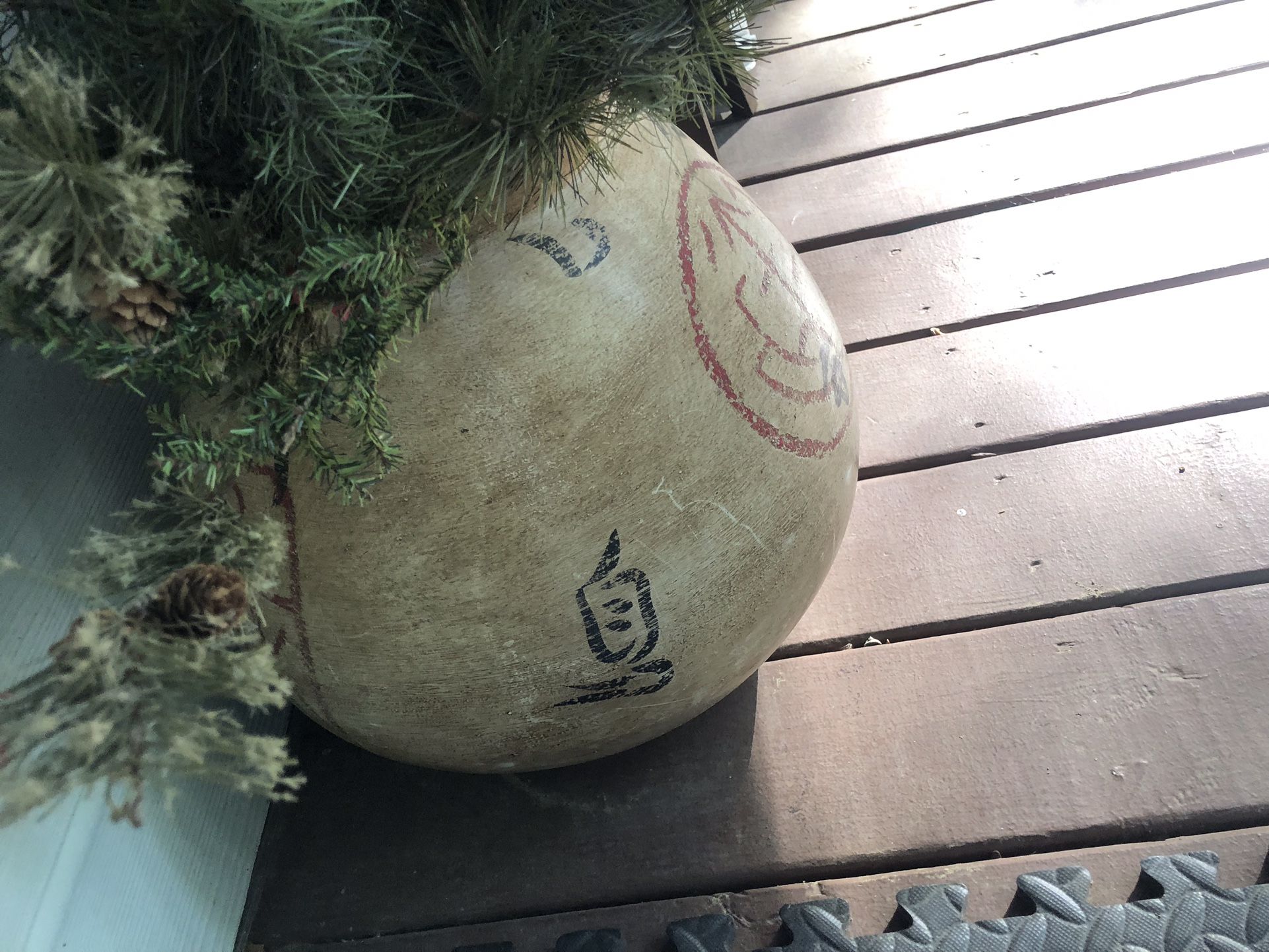 Unique Flower / Plant Ceremic Pot
