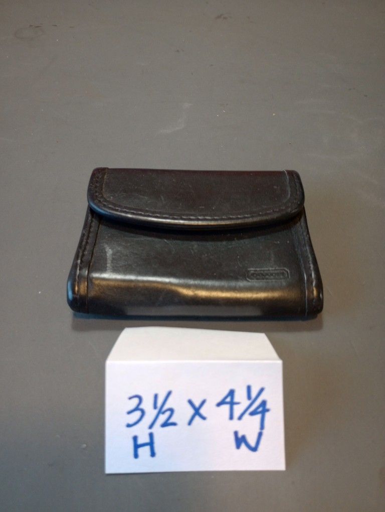 Vintage Coach 7219  Gloved Leather Multi-function Wallet