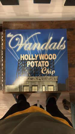 The Vandals Hollywood Potato Chip Blue Colored Vinyl