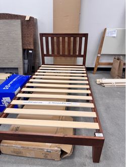 Sawaris would wood low profile platform bed twin color dark espresso  oak