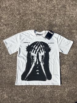 Hellstar graphic cotton T-shirt, size, medium