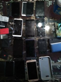 Cell phones batteries and more