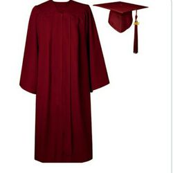 Brand NEW graduation gown burgundy