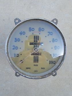 Original 1936 Cadillac Dash Speedometer Gauge Cluster Assembly