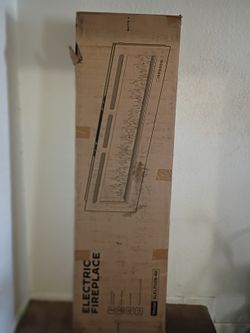 Brand New Never Been Opened 60 Inch Wall Mount Fire Place 
