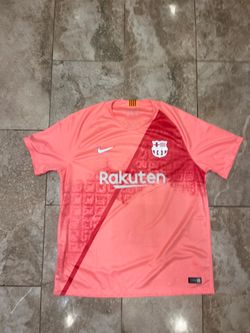 BARCELONA 2018 2019 THIRD FOOTBALL SHIRT SOCCER JERSEY NIKE 918989-694 Sz XL