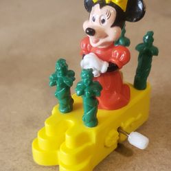 Vintage Minnie Mouse Wind Up Toy