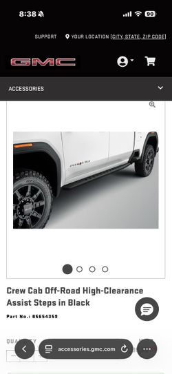 Silverado/Sierra OEM “rhino lined” high clearance boards