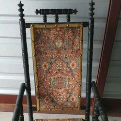 Antique Victorian Spool Rocking Chair  East Lake Style (Original Victorian) 💺 