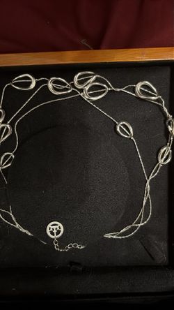 Silver necklace
