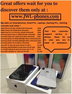 ^.^iPHONES X,XS,XR 201$ ^.^