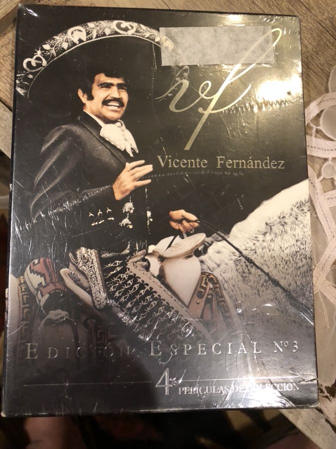 Vicente fernandez dvd 4 películas