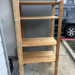 Wooden Storage Shelf