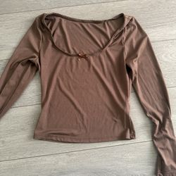 Brown long sleeve