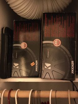 Kicker 12in subs