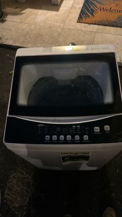 Portable washer black and decker