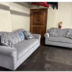 Brand New 2 Pc Sofa Loveseat Set 