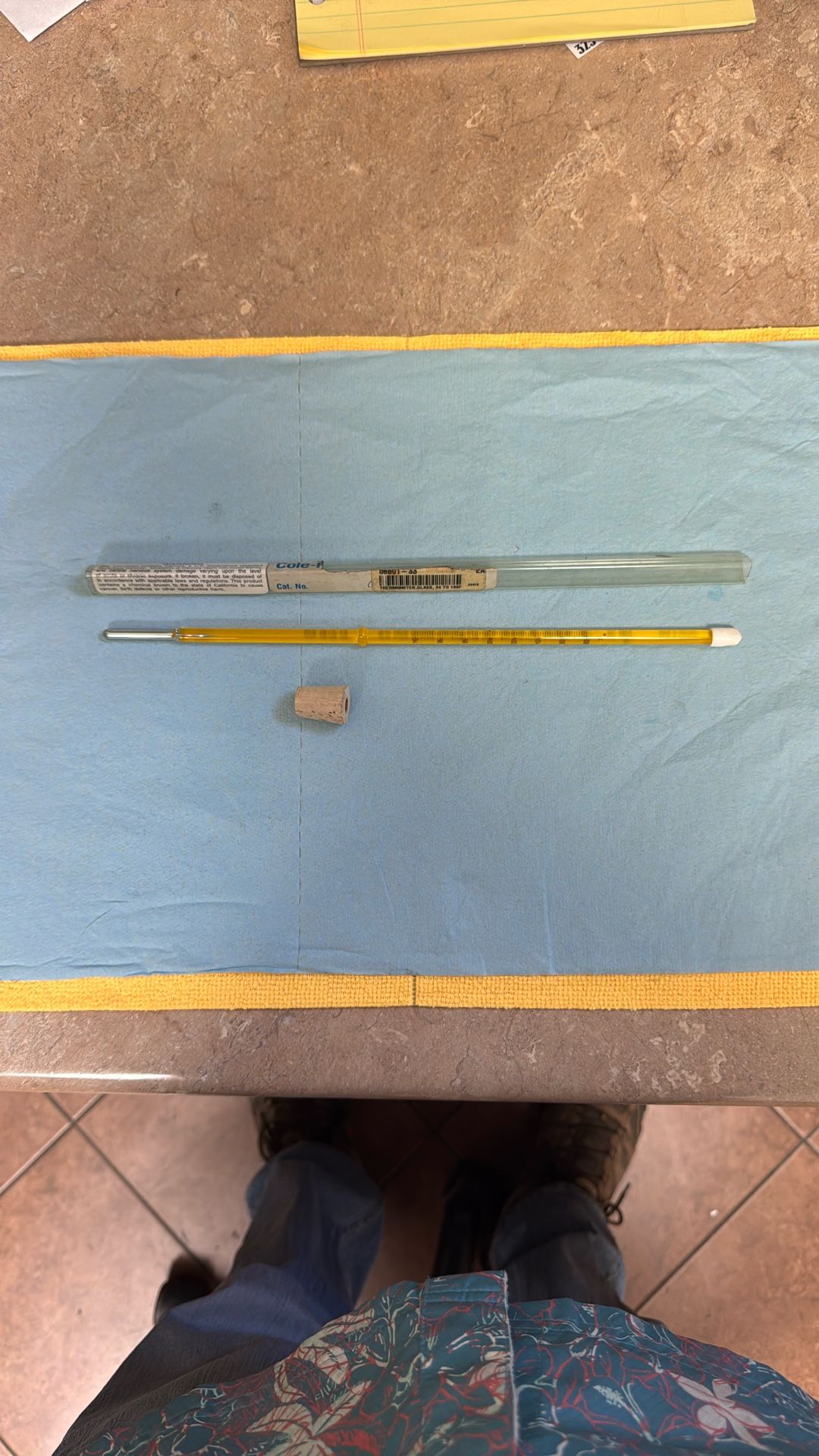 ASTM 18F SAYBOLT VISCOSITY MERCURY THERMOMETER