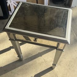 Mirror Side Table