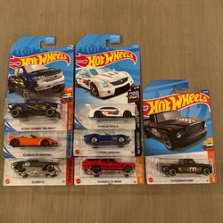 (7 items) Hot Wheels Die-Cast American Car Collection