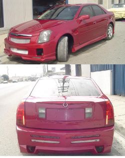 Ground Effects CADILLAC CTS VIP FRONT BUMPER 03 04 05 06 07 08 WEEKEND SALE BODYKIT BODYKITS BODY KITS BODY KIT LIQUIDATION SALE 