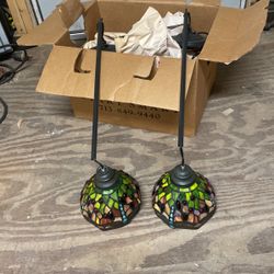 Dos Lamparas Antiguas Las Dos Por 50