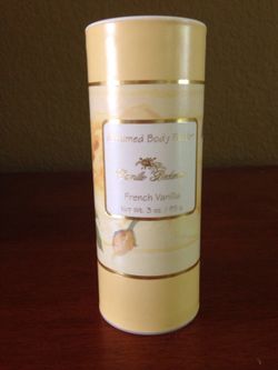 Camille Beckman French vanilla perfumed body powder