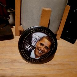 2008 BARACK OBAMA 3" Campaign Pin