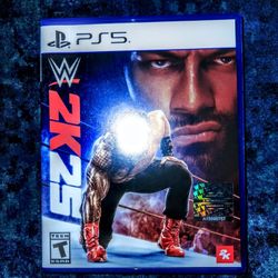 WWE 2K25 PS5 ***LIKE NEW***