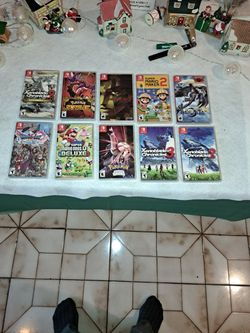 Used Switch plus 3 Games