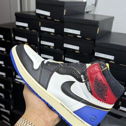 Union X Fragment Jordan 1 Varsity Red