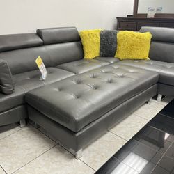 Beautiful Gray Ibiza Sectional Sofa Set!$899!*SAME DAY DELIVERY*NO CREDIT NEEDED*EASY FINANCING*HUGE SALE*
