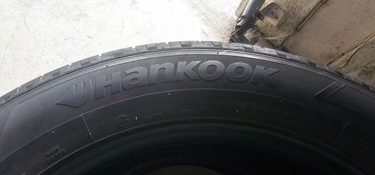 Two Used Hancook Tires 225/55R18