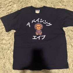 BAPE Baby Milo College Tee