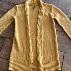 Yellow Cardigan