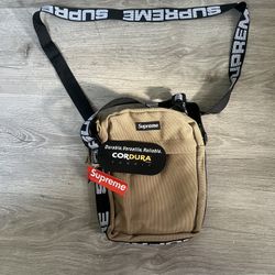 Supreme Shoulder Bag (SS18) Color Tan